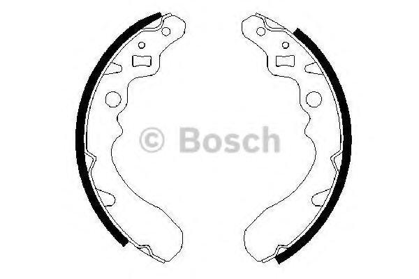 BOSCH 0 986 487 504 Тормозные колодоки задний мост для DAIHATSU DOMINO II (Дайхатсу Домино 2) BOSCH 0 986 487 504 Тормозные колодоки задний мост для DAIHATSU DOMINO II (Дайхатсу Домино 2)