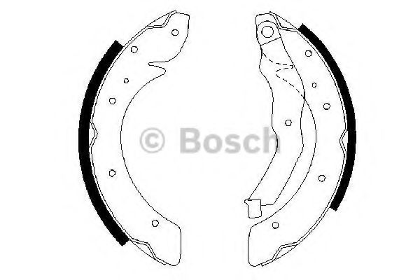 BOSCH 0 986 487 528 Тормозные колодоки задний мост для RENAULT SCNIC II (Рено Сценик 2) BOSCH 0 986 487 528 Тормозные колодоки задний мост для RENAULT SCNIC II (Рено Сценик 2)