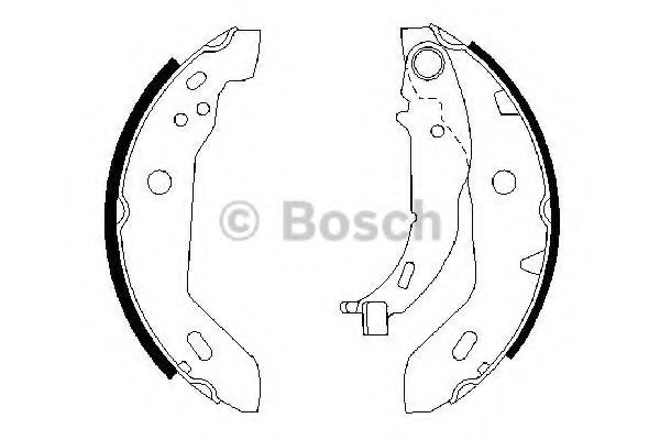 BOSCH 0 986 487 565 Тормозные колодоки для MERCEDES-BENZ A-CLASS (Мэрcэдэс-бэнз А класс) BOSCH 0 986 487 565 Тормозные колодоки для MERCEDES-BENZ A-CLASS (Мэрcэдэс-бэнз А класс)