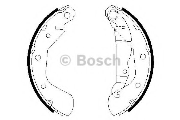 BOSCH 0 986 487 613 Тормозные колодоки для OPEL CORSA CLASSIC (Опель Корса классик) BOSCH 0 986 487 613 Тормозные колодоки для OPEL CORSA CLASSIC (Опель Корса классик)