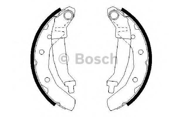 BOSCH 0 986 487 628 Тормозные колодоки для DAEWOO MATIZ (Дэу Матиз) BOSCH 0 986 487 628 Тормозные колодоки для DAEWOO MATIZ (Дэу Матиз)