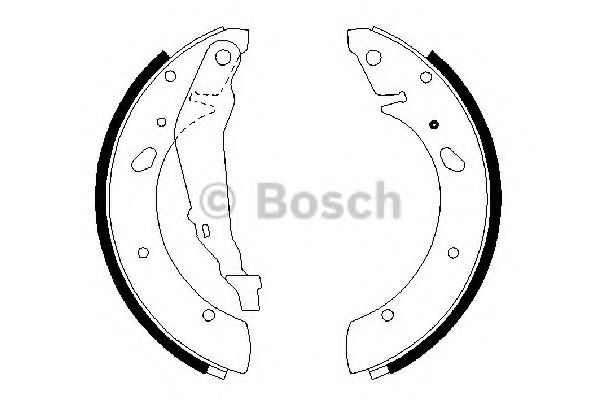 BOSCH 0 986 487 661 Тормозные колодоки задний мост для HONDA ACCORD VII (Хонда Аккорд 7) BOSCH 0 986 487 661 Тормозные колодоки задний мост для HONDA ACCORD VII (Хонда Аккорд 7)