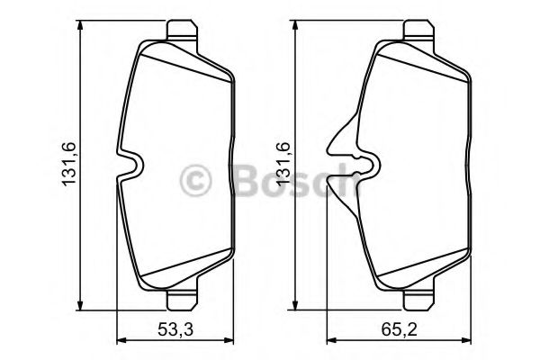 BOSCH 0 986 494 120 Тормозные колодки для MINI MINI CLUBVAN (Мини Мини cлубvан) BOSCH 0 986 494 120 Тормозные колодки для MINI MINI CLUBVAN (Мини Мини cлубvан)