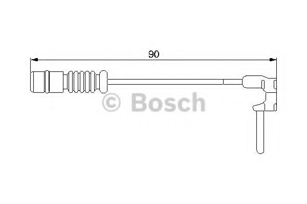 BOSCH 1 987 474 901 Сигнализатор, износ тормозных колодок передний мост для MERCEDES-BENZ CL-CLASS (Мэрcэдэс-бэнз Cл-cласс) BOSCH 1 987 474 901 Сигнализатор, износ тормозных колодок передний мост для MERCEDES-BENZ CL-CLASS (Мэрcэдэс-бэнз Cл-cласс)