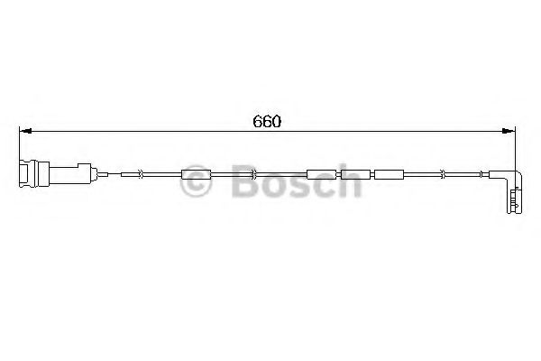 BOSCH 1 987 474 930 Сигнализатор, износ тормозных колодок для OPEL OMEGA A (Опель Омэга а) BOSCH 1 987 474 930 Сигнализатор, износ тормозных колодок для OPEL OMEGA A (Опель Омэга а)