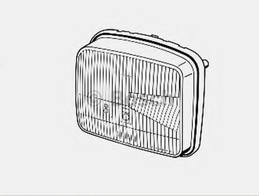 BOSCH 0 301 814 600 Основная фара Галоген для OPEL (Опель) BOSCH 0 301 814 600 Основная фара Галоген для OPEL (Опель)