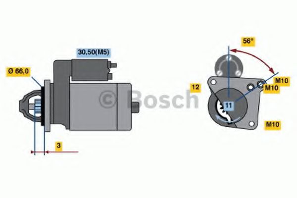 BOSCH 0 001 107 476 Стартер для RENAULT LAGUNA III (Рено Лагуна 3) BOSCH 0 001 107 476 Стартер для RENAULT LAGUNA III (Рено Лагуна 3)