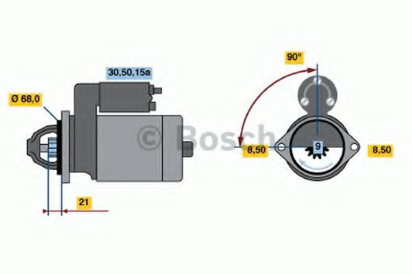 BOSCH 0 001 112 008 Стартер JE222258 для OPEL MANTA B CC (Опель Манта б cc) BOSCH 0 001 112 008 Стартер JE222258 для OPEL MANTA B CC (Опель Манта б cc)