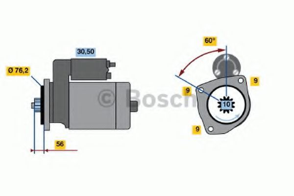 BOSCH 0 001 125 031 Стартер механическая коробка передач для VOLKSWAGEN T4 CARAVELLE (Фольксваген Т4 cараvэллэ) BOSCH 0 001 125 031 Стартер механическая коробка передач для VOLKSWAGEN T4 CARAVELLE (Фольксваген Т4 cараvэллэ)