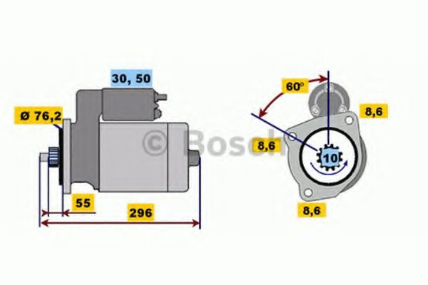 BOSCH 0 001 218 116 Стартер для VOLKSWAGEN T4 CARAVELLE (Фольксваген Т4 cараvэллэ) BOSCH 0 001 218 116 Стартер для VOLKSWAGEN T4 CARAVELLE (Фольксваген Т4 cараvэллэ)
