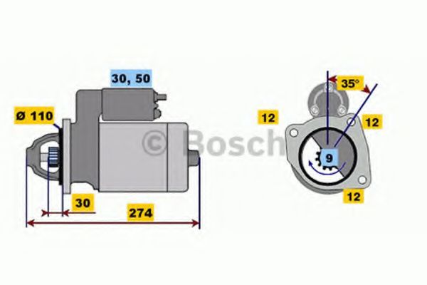 BOSCH 0 001 218 167 Стартер для RENAULT MASTER I (Рено Мастэр и) BOSCH 0 001 218 167 Стартер для RENAULT MASTER I (Рено Мастэр и)