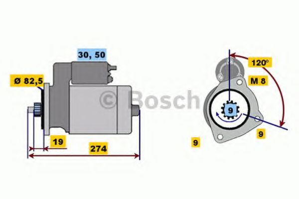 BOSCH 0 001 219 005 Стартер для VOLKSWAGEN ILTIS (Фольксваген Илтис) BOSCH 0 001 219 005 Стартер для VOLKSWAGEN ILTIS (Фольксваген Илтис)