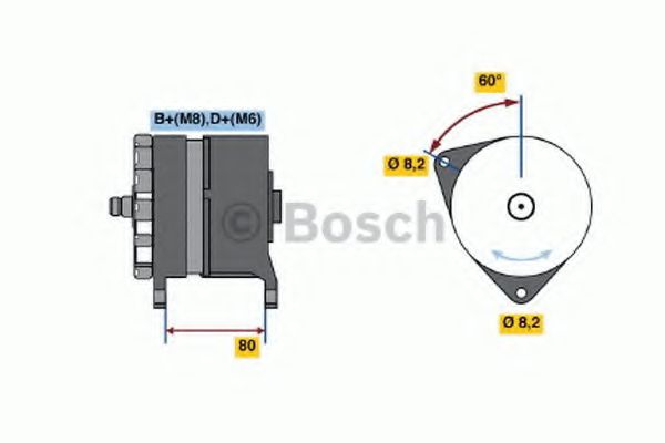 BOSCH 0 120 468 007 Генератор 115 для BMW 7 (Бмв 7) BOSCH 0 120 468 007 Генератор 115 для BMW 7 (Бмв 7)