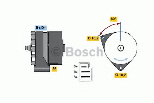BOSCH 0 120 489 935 Генератор для MERCEDES-BENZ SL (Мэрcэдэс-бэнз Сл) BOSCH 0 120 489 935 Генератор для MERCEDES-BENZ SL (Мэрcэдэс-бэнз Сл)