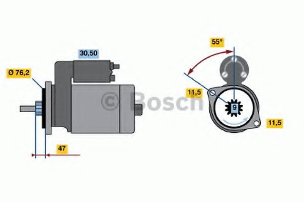 BOSCH 0 986 010 470 Стартер механическая коробка передач для VOLKSWAGEN T3 CARAVELLE (Фольксваген Т3 cараvэллэ) BOSCH 0 986 010 470 Стартер механическая коробка передач для VOLKSWAGEN T3 CARAVELLE (Фольксваген Т3 cараvэллэ)