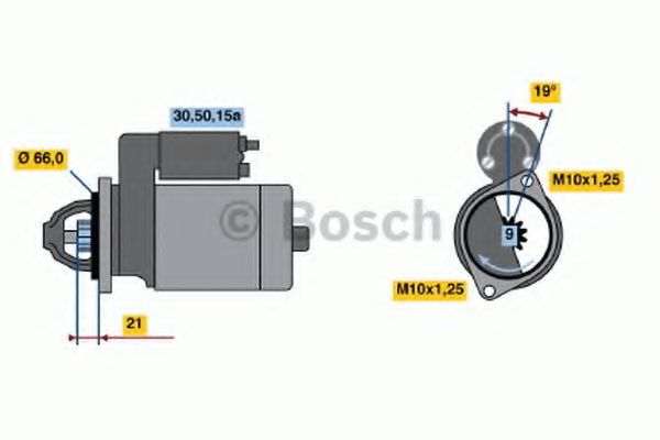 BOSCH 0 986 012 221 Стартер 10 1982 для TOYOTA COROLLA (Тойота/тоета Cоролла) BOSCH 0 986 012 221 Стартер 10 1982 для TOYOTA COROLLA (Тойота/тоета Cоролла)