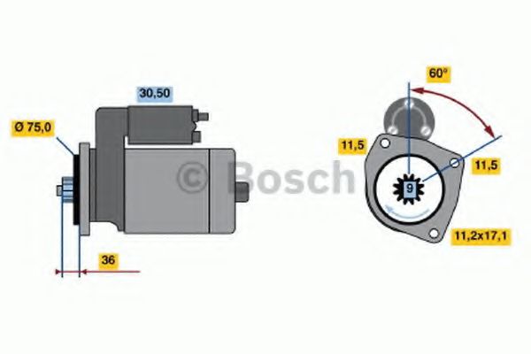 BOSCH 0 986 013 581 Стартер для HONDA ACCORD II (Хонда Аccорд 2) BOSCH 0 986 013 581 Стартер для HONDA ACCORD II (Хонда Аccорд 2)