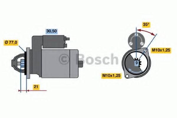 BOSCH 0 986 014 171 Стартер для MITSUBISHI SAPPORO (Митсубиши/митсубиси Саппоро) BOSCH 0 986 014 171 Стартер для MITSUBISHI SAPPORO (Митсубиши/митсубиси Саппоро)