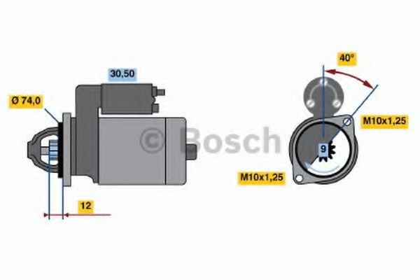 BOSCH 0 986 014 481 Стартер 4A-LC для TOYOTA COROLLA SPRINTER (Тойота/тоета Cоролла спринтэр) BOSCH 0 986 014 481 Стартер 4A-LC для TOYOTA COROLLA SPRINTER (Тойота/тоета Cоролла спринтэр)