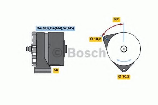 BOSCH 0 120 469 629 Генератор 80 для MERCEDES-BENZ G-CLASS (Мэрcэдэс-бэнз Ж класс) BOSCH 0 120 469 629 Генератор 80 для MERCEDES-BENZ G-CLASS (Мэрcэдэс-бэнз Ж класс)