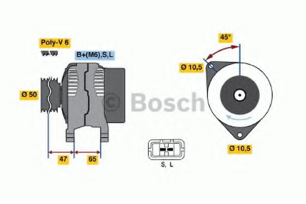 BOSCH 0 123 115 010 Генератор для NISSAN MICRA II (Ниссан Микра 2) BOSCH 0 123 115 010 Генератор для NISSAN MICRA II (Ниссан Микра 2)