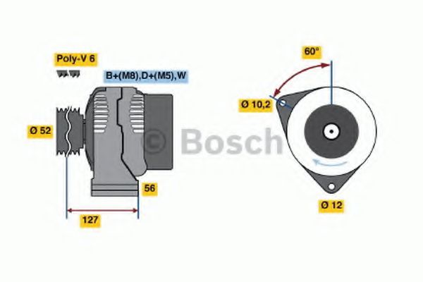 BOSCH 0 123 310 041 Генератор 70 для SAAB 900 II (Сааб 900 2) BOSCH 0 123 310 041 Генератор 70 для SAAB 900 II (Сааб 900 2)