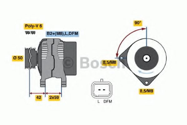 BOSCH 0 986 047 370 Генератор для RENAULT VEL SATIS (Рено Вел сатис) BOSCH 0 986 047 370 Генератор для RENAULT VEL SATIS (Рено Вел сатис)