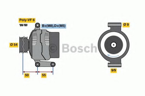 BOSCH 0 986 048 771 Генератор VALEO для FIAT PRATICO (Фиат Пратиcо) BOSCH 0 986 048 771 Генератор VALEO для FIAT PRATICO (Фиат Пратиcо)