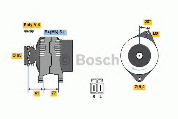 BOSCH 0 986 049 900 Генератор <MT> для HYUNDAI SONATA III (Хендай Соната 3) BOSCH 0 986 049 900 Генератор <MT> для HYUNDAI SONATA III (Хендай Соната 3)