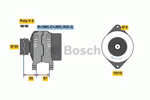 BOSCH 0 986 080 900 Генератор F3R 796 для RENAULT ESPACE III (Рено Эспейс 3) BOSCH 0 986 080 900 Генератор F3R 796 для RENAULT ESPACE III (Рено Эспейс 3)