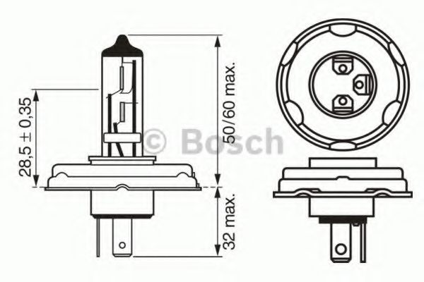 BOSCH 1 987 302 021 Лампа накаливания 12 1996 для VOLKSWAGEN LT 28-35 I (Фольксваген Лт 28-35 и) BOSCH 1 987 302 021 Лампа накаливания 12 1996 для VOLKSWAGEN LT 28-35 I (Фольксваген Лт 28-35 и)