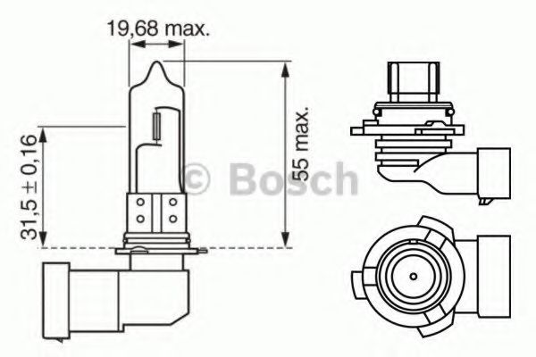 BOSCH 1 987 302 153 Лампа накаливания для CHRYSLER 300 C (Крайслер 300 с) BOSCH 1 987 302 153 Лампа накаливания для CHRYSLER 300 C (Крайслер 300 с)