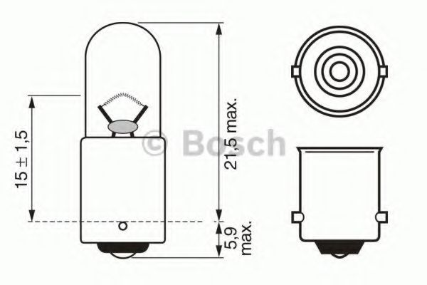 BOSCH 1 987 302 207 Лампа накаливания ENJ для CITROËN AX (CитроËн Аx) BOSCH 1 987 302 207 Лампа накаливания ENJ для CITROËN AX (CитроËн Аx)