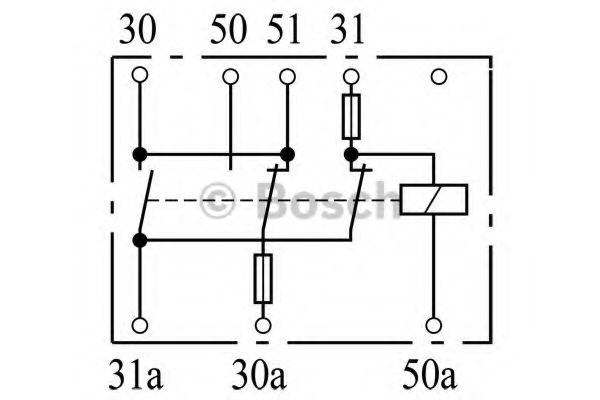 BOSCH 0 333 300 003 Реле батареи для MERCEDES-BENZ T2/L (Мэрcэдэс-бэнз Т2/л) BOSCH 0 333 300 003 Реле батареи для MERCEDES-BENZ T2/L (Мэрcэдэс-бэнз Т2/л)