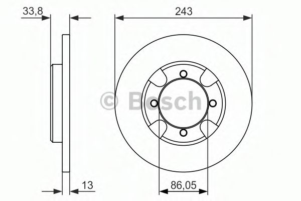 BOSCH 0 986 479 846 Тормозной диск для MITSUBISHI TREDIA (Митсубиши/митсубиси Трэдиа) BOSCH 0 986 479 846 Тормозной диск для MITSUBISHI TREDIA (Митсубиши/митсубиси Трэдиа)