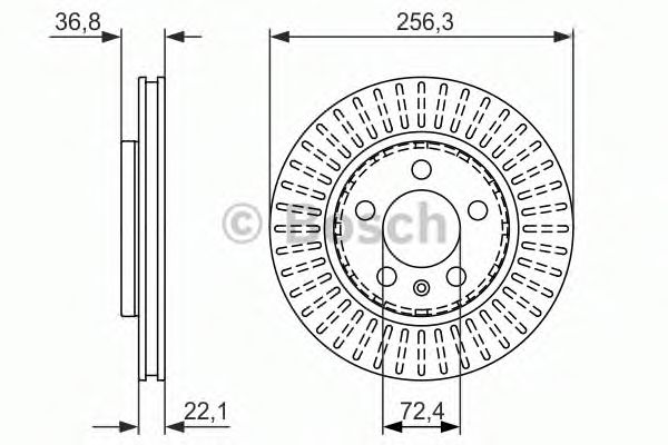 BOSCH 0 986 479 871 Тормозной диск для SEAT TOLEDO II (Сеат Толедо 2) BOSCH 0 986 479 871 Тормозной диск для SEAT TOLEDO II (Сеат Толедо 2)