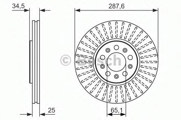 BOSCH 0 986 479 914 Тормозной диск для SEAT TOLEDO II (Сеат Толедо 2) BOSCH 0 986 479 914 Тормозной диск для SEAT TOLEDO II (Сеат Толедо 2)