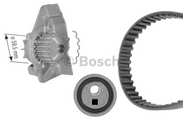 BOSCH 1 987 946 434 Комплект ремня ГРМ 02 1992 для CITROëN (Cитроëн) BOSCH 1 987 946 434 Комплект ремня ГРМ 02 1992 для CITROëN (Cитроëн)