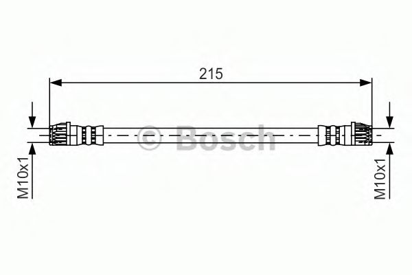 BOSCH 1 987 481 396 Тормозной шланг задний мост для CITROËN C-ELYSEE (CитроËн С-элизе (Елесей)) BOSCH 1 987 481 396 Тормозной шланг задний мост для CITROËN C-ELYSEE (CитроËн С-элизе (Елесей))
