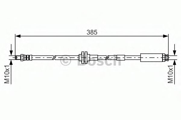 BOSCH 1 987 481 418 Тормозной шланг для FIAT 500 C (Фиат 500 c) BOSCH 1 987 481 418 Тормозной шланг для FIAT 500 C (Фиат 500 c)