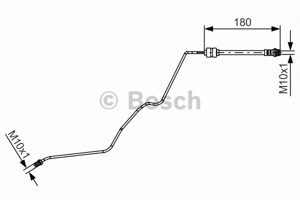 BOSCH 1 987 481 420 Тормозной шланг для FORD (Форд) BOSCH 1 987 481 420 Тормозной шланг для FORD (Форд)