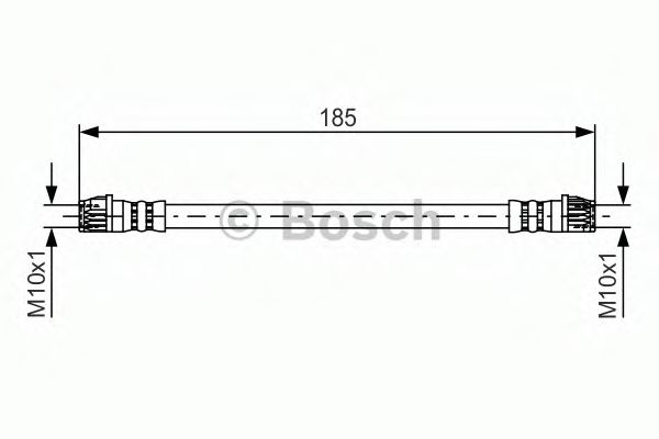 BOSCH 1 987 481 437 Тормозной шланг задний мост для CITROËN C3 II (CитроËн С3 2) BOSCH 1 987 481 437 Тормозной шланг задний мост для CITROËN C3 II (CитроËн С3 2)