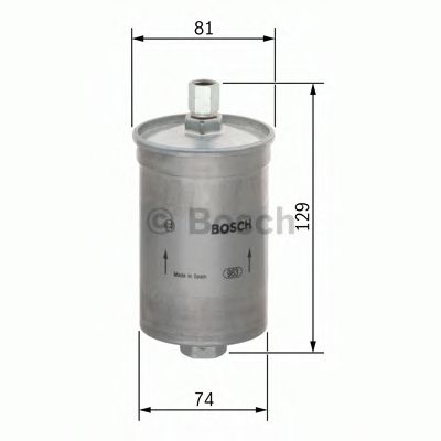 BOSCH 0 450 905 104 Топливный фильтр для PEUGEOT 205 II (Пежо 205 2) BOSCH 0 450 905 104 Топливный фильтр для PEUGEOT 205 II (Пежо 205 2)