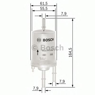 BOSCH 0 450 905 959 Топливный фильтр для SKODA (Шкода) BOSCH 0 450 905 959 Топливный фильтр для SKODA (Шкода)