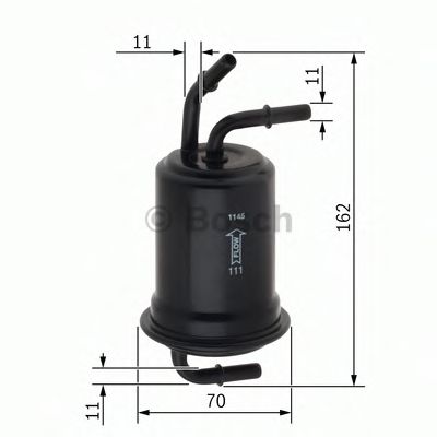 BOSCH 0 450 905 973 Топливный фильтр для KIA SHUMA (Киа Шума) BOSCH 0 450 905 973 Топливный фильтр для KIA SHUMA (Киа Шума)