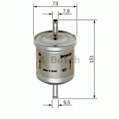 BOSCH 0 450 905 985 Топливный фильтр 12 1990 для JEEP CHEROKEE (Джип Чироки) BOSCH 0 450 905 985 Топливный фильтр 12 1990 для JEEP CHEROKEE (Джип Чироки)