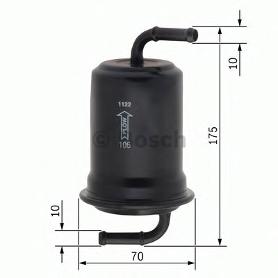 BOSCH 0 450 905 989 Топливный фильтр для MAZDA 323 PROTEG V (Мазда 323 протеже 5) BOSCH 0 450 905 989 Топливный фильтр для MAZDA 323 PROTEG V (Мазда 323 протеже 5)