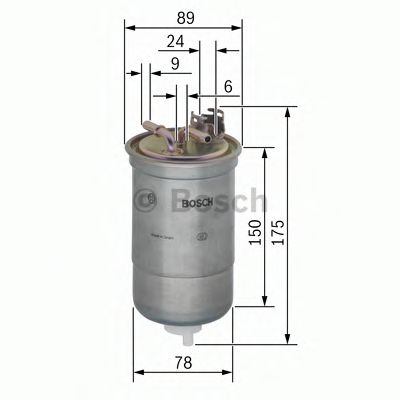 BOSCH 0 450 906 267 Топливный фильтр 12 2001 для VOLKSWAGEN LT 28-50 (Фольксваген Лт 28-50) BOSCH 0 450 906 267 Топливный фильтр 12 2001 для VOLKSWAGEN LT 28-50 (Фольксваген Лт 28-50)