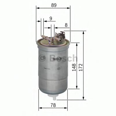 BOSCH 0 450 906 373 Топливный фильтр для SEAT AROSA (Сеат Ароса) BOSCH 0 450 906 373 Топливный фильтр для SEAT AROSA (Сеат Ароса)