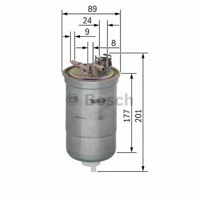 BOSCH 0 450 906 374 Топливный фильтр для SKODA SUPERB (Шкода Суперб) BOSCH 0 450 906 374 Топливный фильтр для SKODA SUPERB (Шкода Суперб)